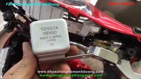 Hướng dẫn gắn cục Ting Tong cực dễ cho các dòng xe Vision, Lead, AirBlade, Exciter, Future, Wave...