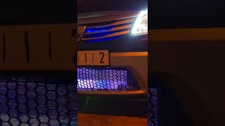 أضواء RGB لتزيين مقدمة السيارة..