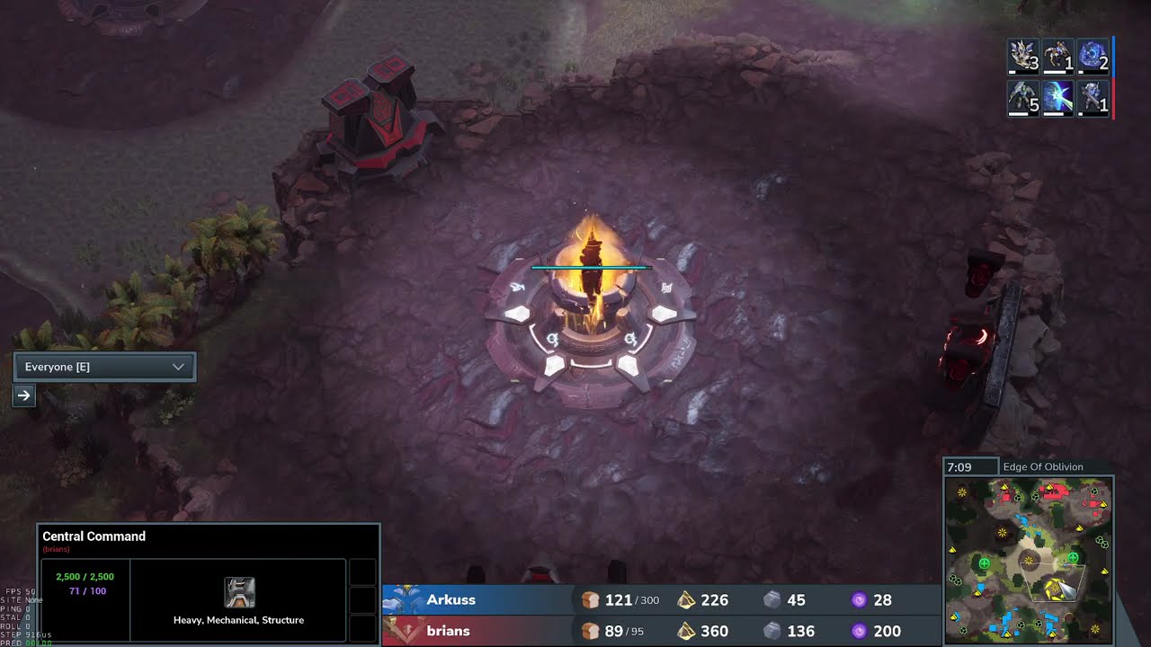 Arkuss (Cel) vs brians (Van) - Stormgate - Ladder