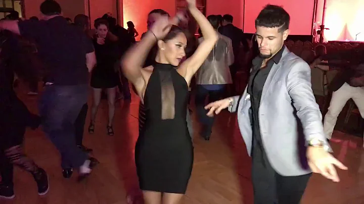 Eddie Torres Jr  &  Michelle Morales Mambo Dance @...
