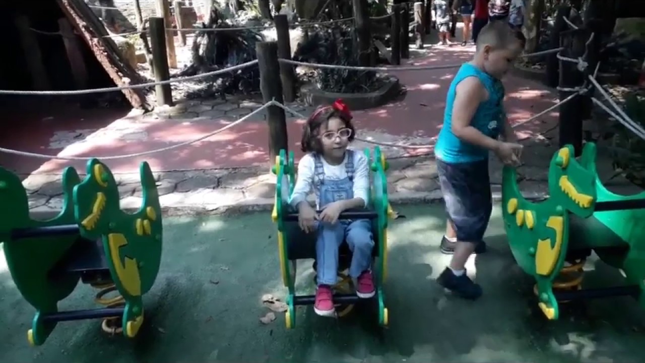 PARQUE DOS DINOSSAUROS NO ZOOLÓGICO DE SÃO PAULO - YouTube