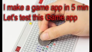 I make a game app in 5 min - Let's test this Game app (scratch game) | Tech Game & apps screenshot 4