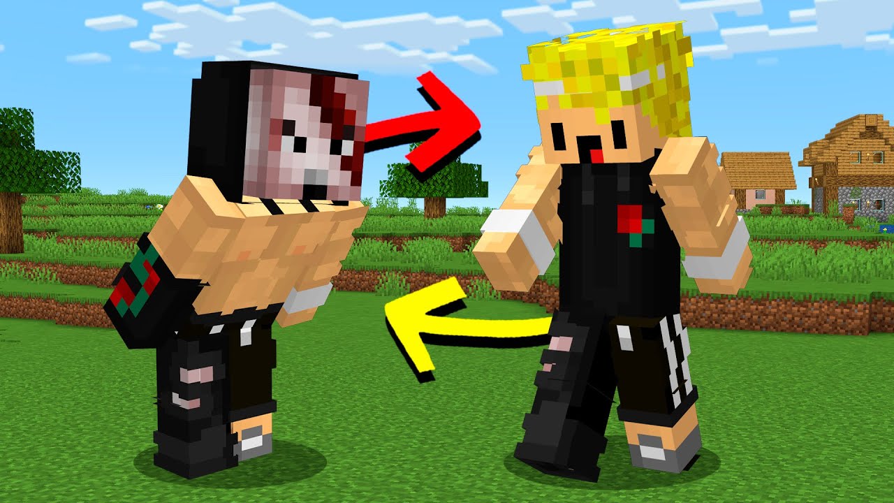 Fusionamos Nuestros Cuerpos en Minecraft!