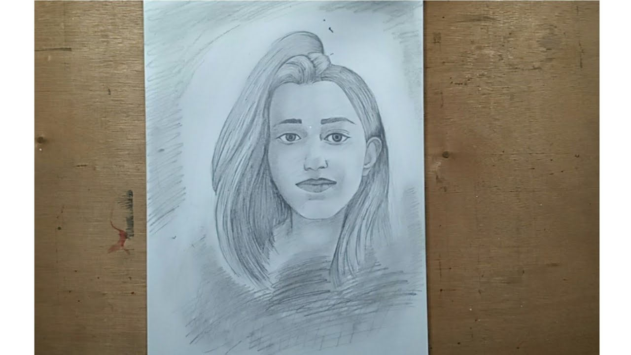 Very Simple Portrait Sketch YouTube