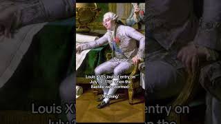 King Louis Xvis Journal Entry When The Bastille Was Stormed 18Th Century