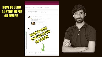 How to send Custom offer on Fiverr | How to create custom offer on fiverr 2023