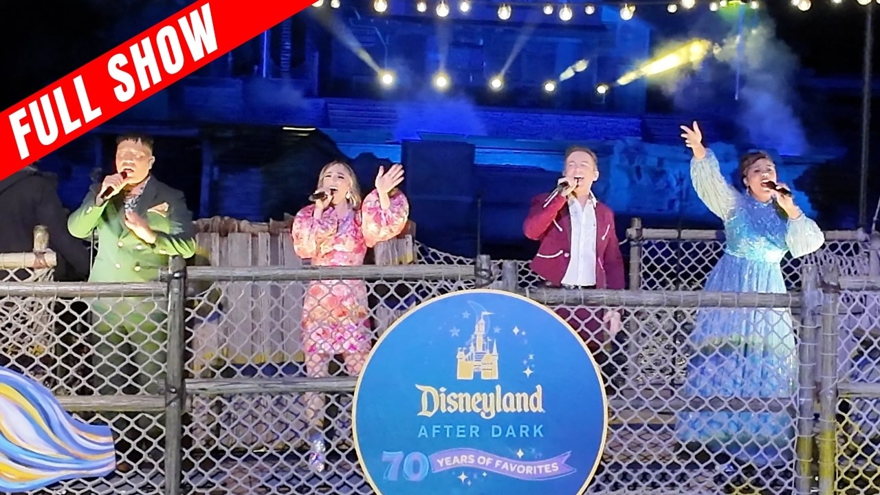 4K] Sound of Magic Boat Show | Disneyland After Dark 70 Years of 