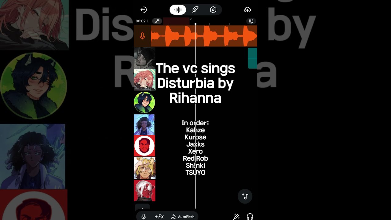 THE VC SINGS DISTURBIA‼️🎤