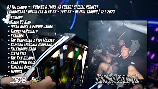 DJ TotoJawo ™ - KOMANG & TIARA V3 NEW FUNKOT SPECIAL REQUEST [ Kingacab41 ] V21 2023