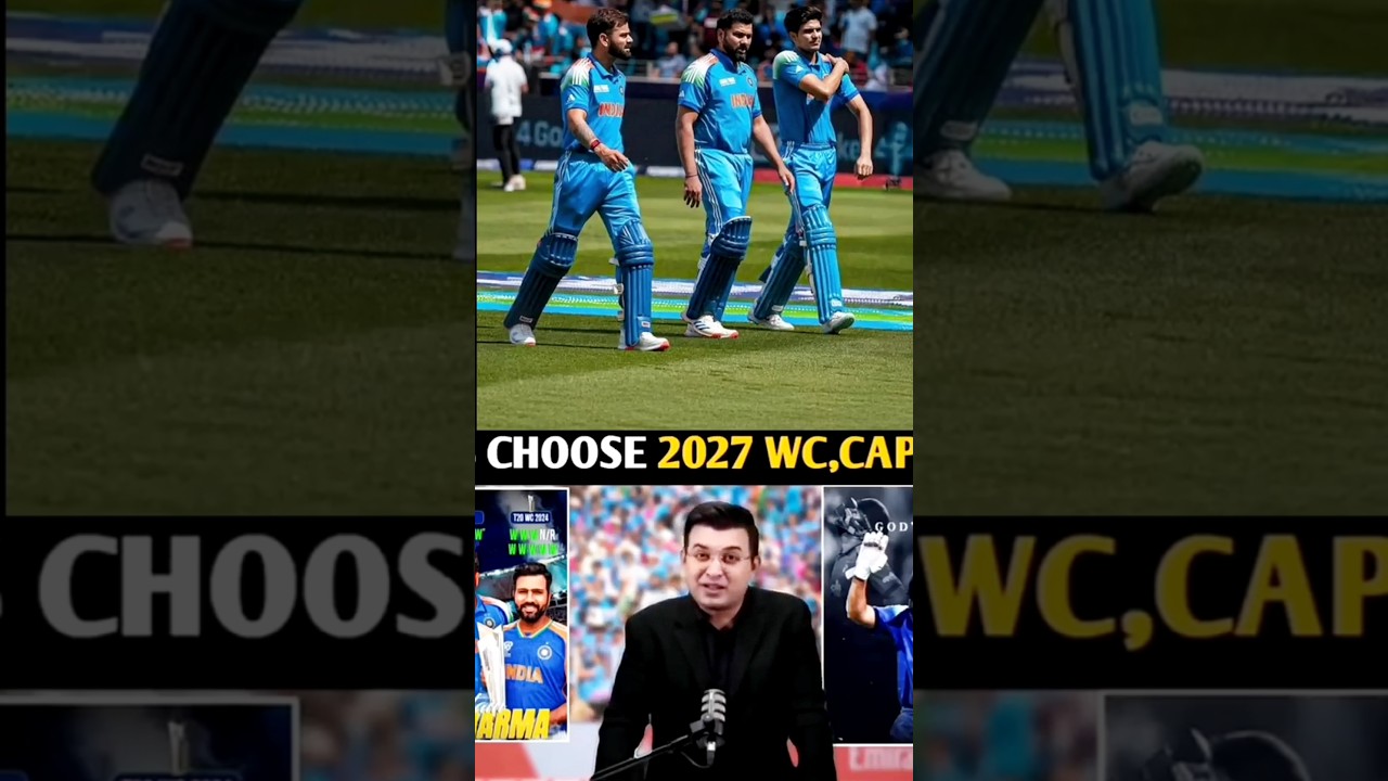 India's Captain in 2027 World Cup 😱👏|| 