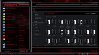 Rockstar Red- SWEET Windows 7 theme- review