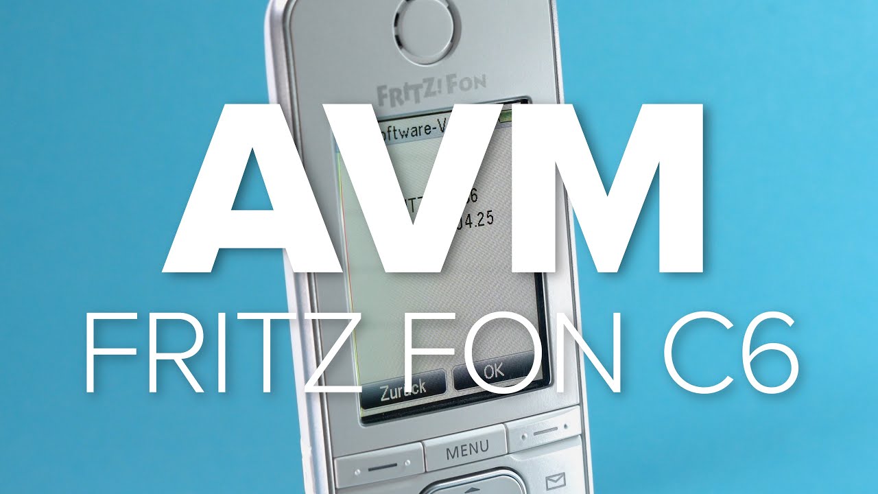 AVM 3x Schnurloses Telefon »FRITZ!Fon C6« weiß - Bei OTTO Office günstig  kaufen.