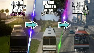 Evolution of the bus in GTA Games! by NFS GT 59 views 6 months ago 1 minute, 26 seconds