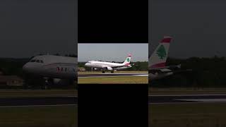 Airbus A320 200 MEA   Middle East Airlines at Brussels Airport on 