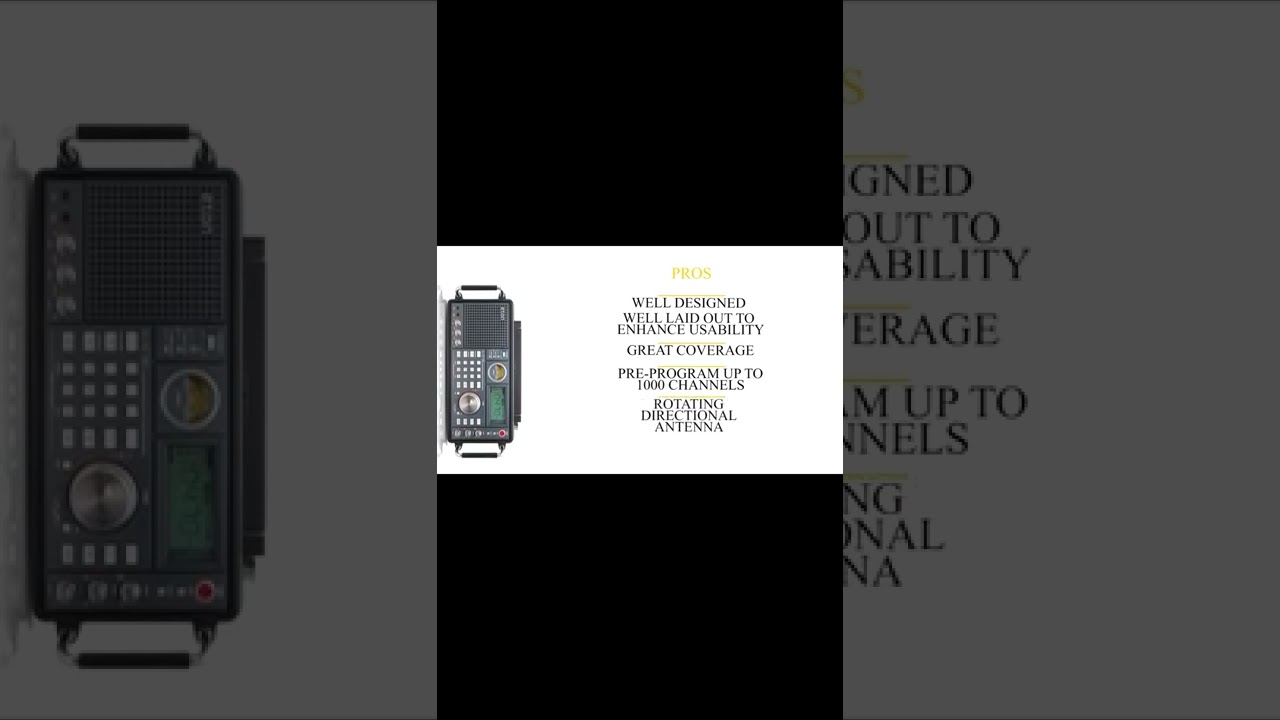 Eton Grundig Satellit 750 PROS & CONS and RATINGS 