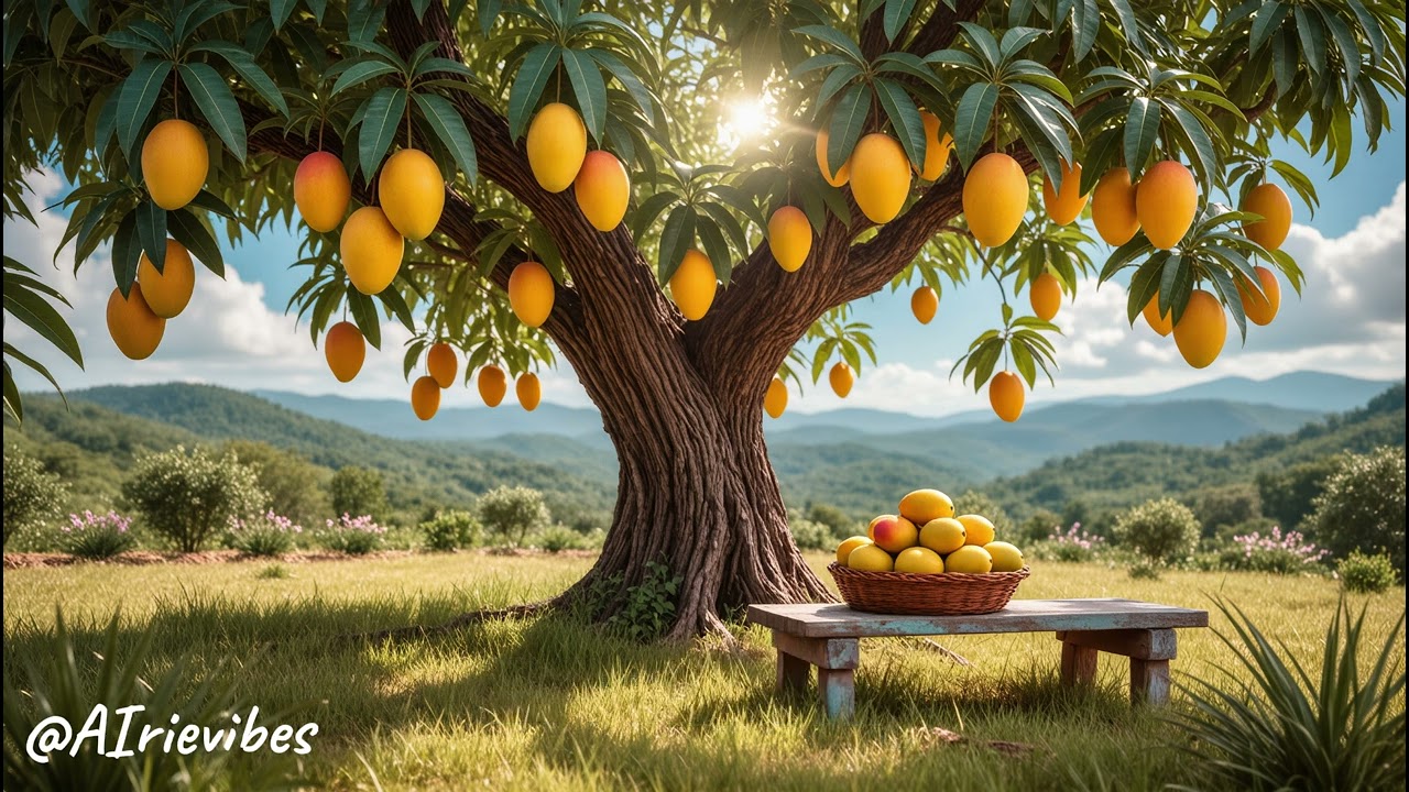 Under the Mango Tree 🌙 | Mystical Afro Pop Night Vibes | @airievibes x 