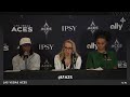 Las Vegas Aces vs Washington Mystics Postgame