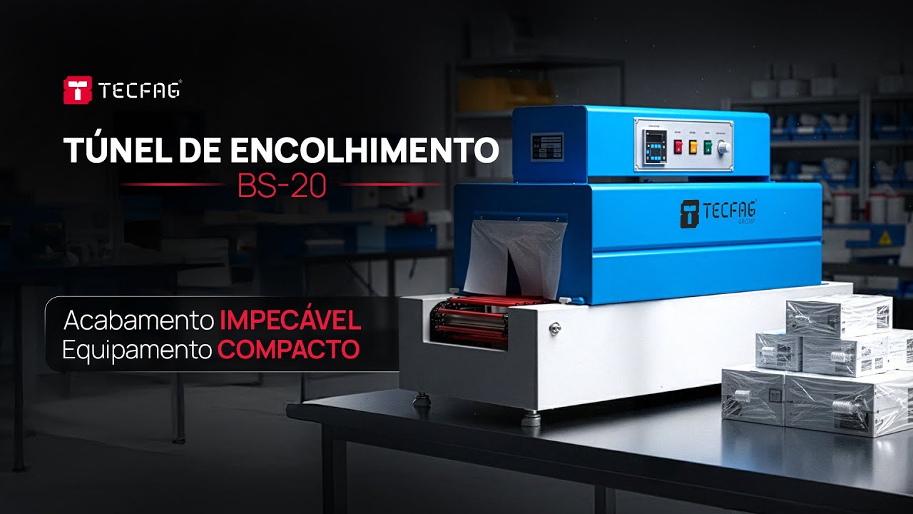 Túnel de Encolhimento de Bancada - BS-20