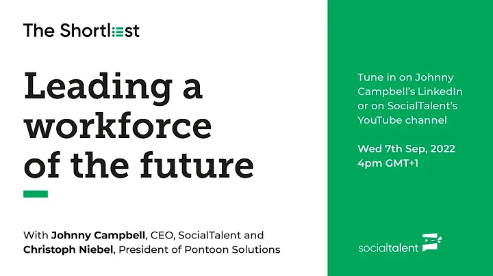 Leading a workforce of the future | with Christoph...