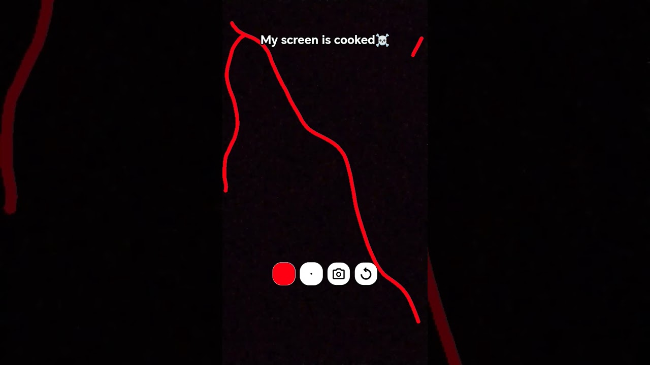 tracing my screen cracks 