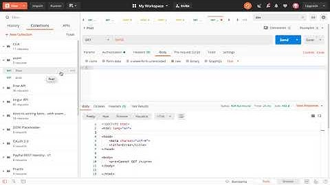 API testing using postman | environment variables, tests, collections