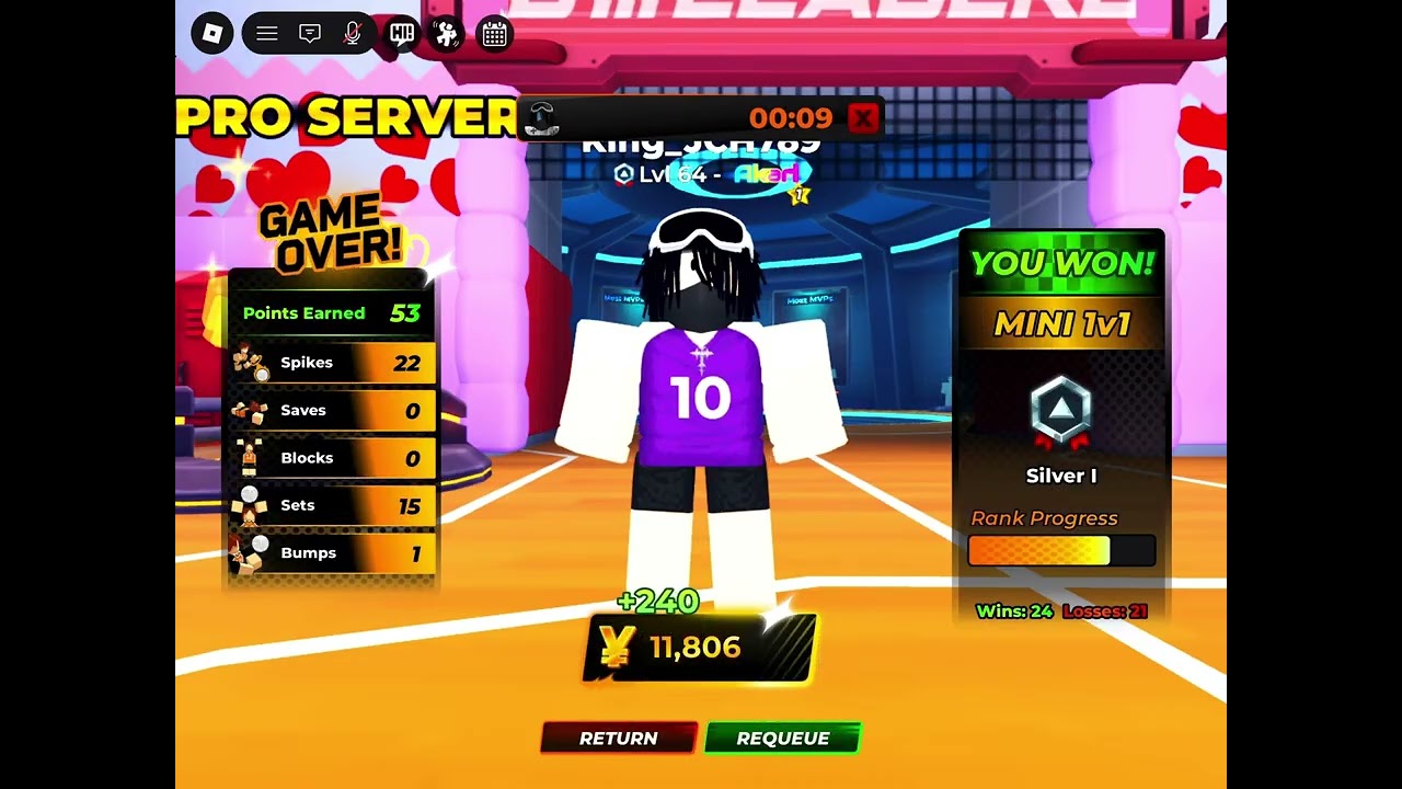 My first Volleyball legends video