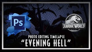 Adobe Photoshop Editing Timelapse: EVENING HELL