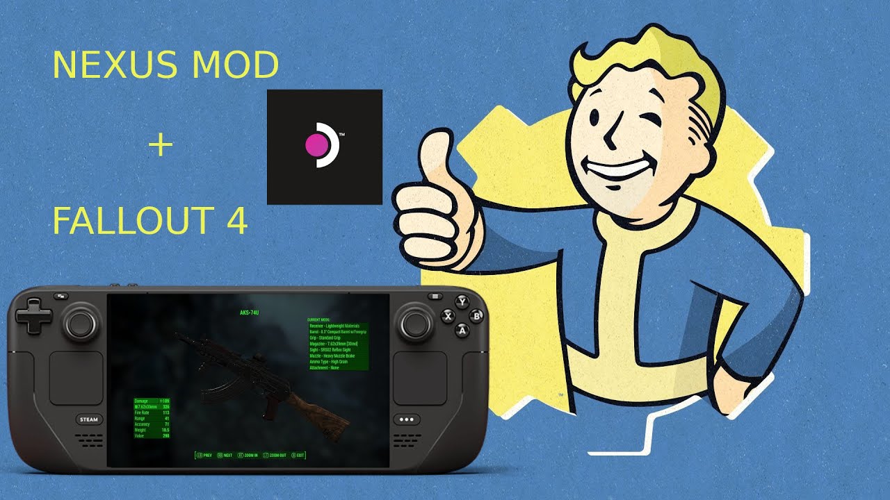 Steam Community :: Guide :: How to mod fallout 4? Using Nexus Mod