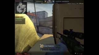 How to wallbang in Overpass(as CT)