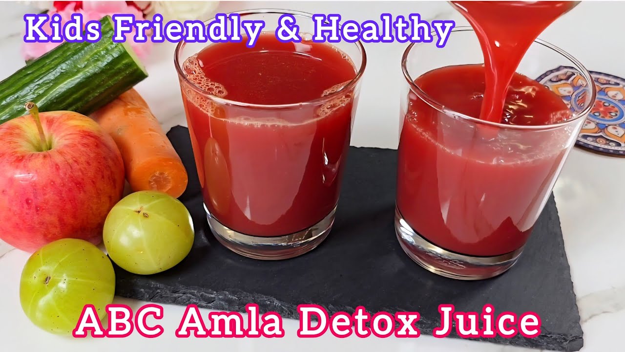 Detox ABC Amla Juice Recipe | Winter Special Healthy Veg Juice for Hair Growth and Glowing Skin