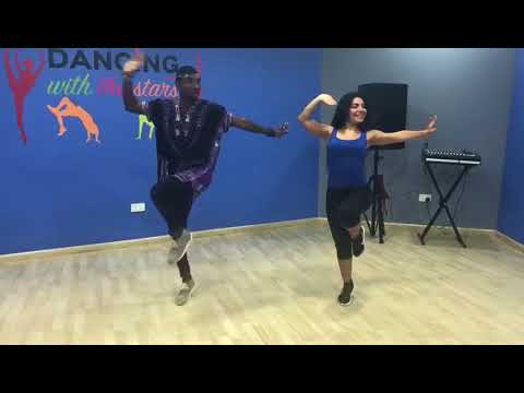 Nigar and Thibaut Azerbaijan dance.Dubai