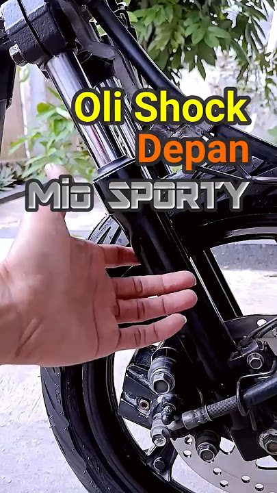 Shockbreaker Depan Mio Sporty Biar Empuk #shockbreaker #shock