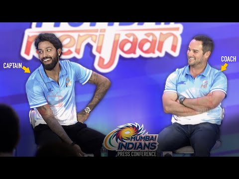 UNCUT - Mumbai Indians Press Conference | IPL 2024 | Hardik Pandya(Captain, Mark Boucher(Coach)