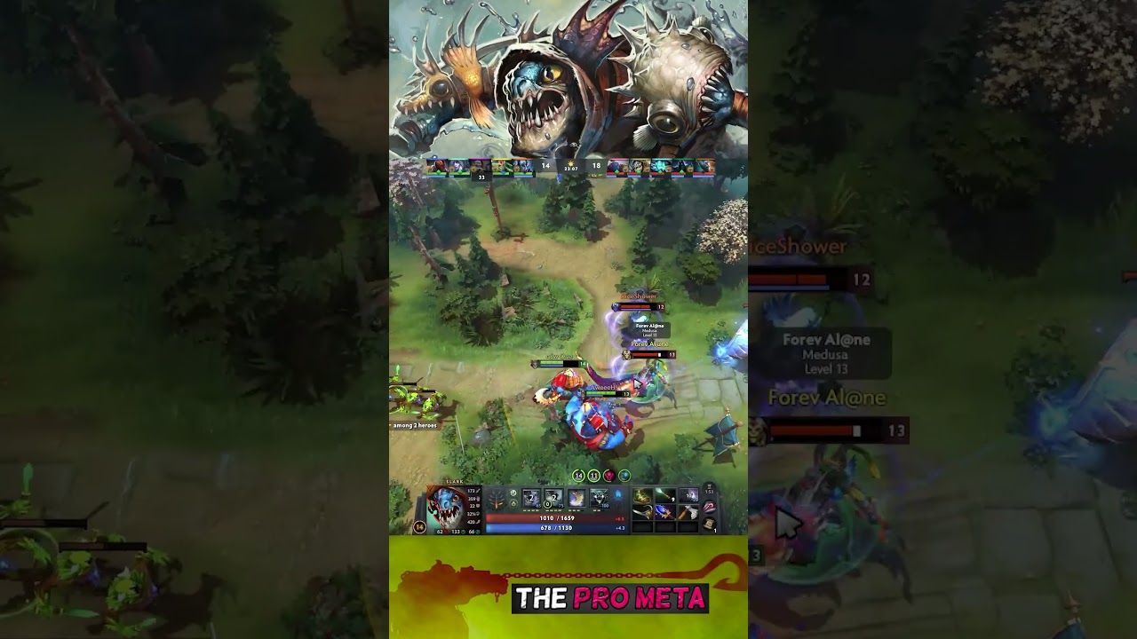 Сларк НЕОСТАНОВИМОЕ буйство! (Геймплей Dota 2)🔥