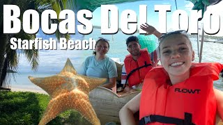Starfish beach, Bocas Del Toro | Exploring Colon Island | Backpacking Panama 🇵🇦
