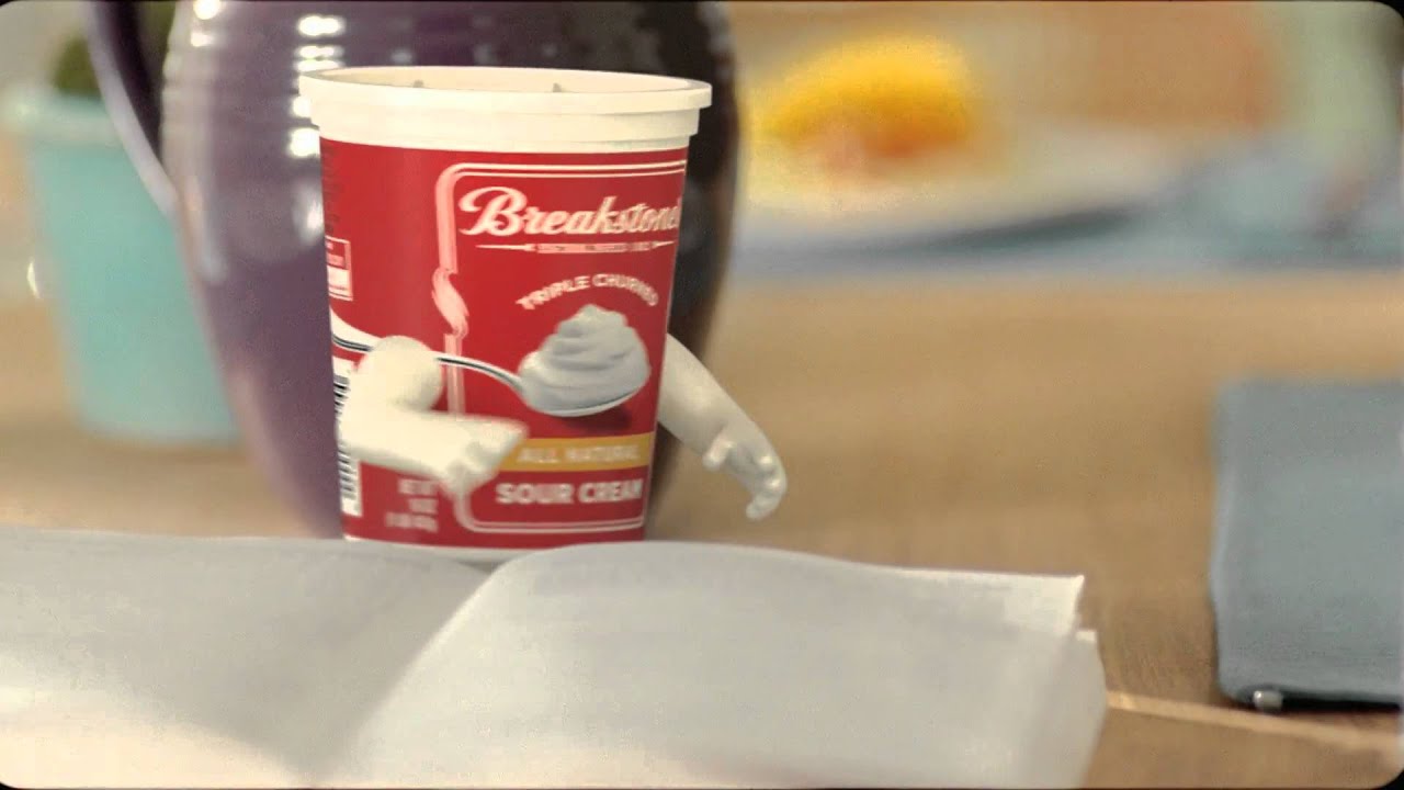 Breakstone's Sour Cream Commercial YouTube