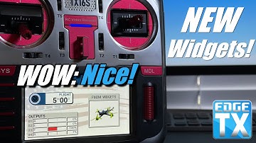 NEW Widgets for EdgeTX • Fly Me 2 The Moon