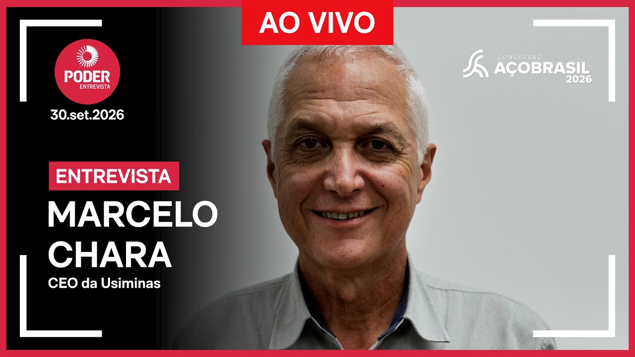 Ao vivo: Poder360 entrevista executivos no 2º dia do Congresso Aço Brasil