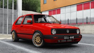 Golf MK2 GTD swap 1.9 TDI 1990 | Assetto Corsa gameplay screenshot 4