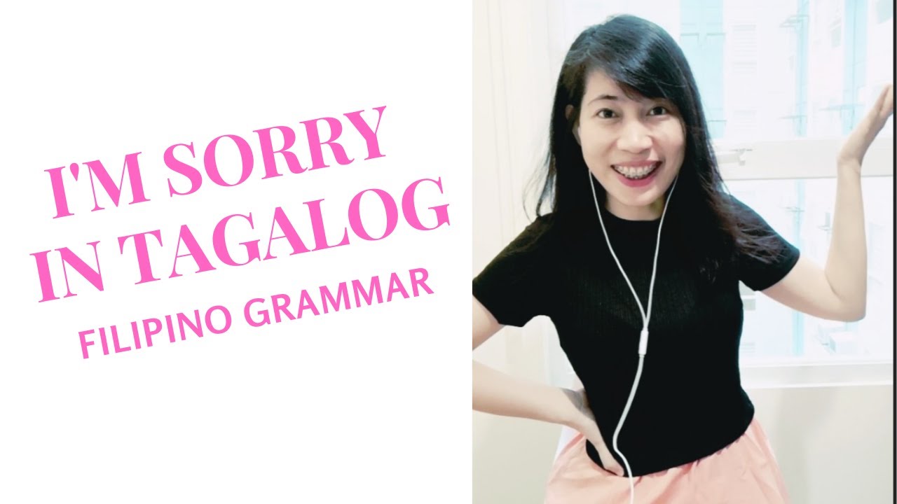 "I'm sorry to hear that" in Tagalog Learn to Speak Filipino 2023