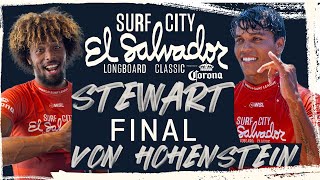 Kaniela Stewart vs John Michael Van Hohenstein Surf City El Salvador Longboard Classic Final Replay