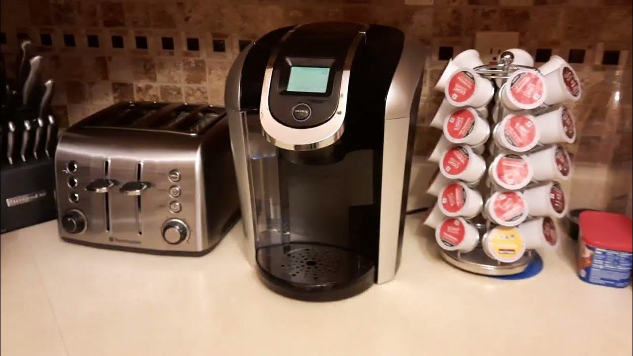 Water filter replacement on Keurig 2.0 coffee machine YouTube