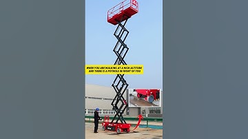 Electric Scissor Lift Performance Testing: Zero-Emission Mobility & Indoor/Outdoor Demo #Scissorlift