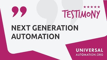 UniversalAutomation.org : Next Generation Automation