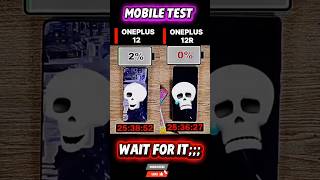 ⚡💀ONEPLUS 12 VS ONEPLUS 12R BATTERY TEST!! #oneplus #shorts #ytshorts