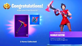 The New DEMI PICKAXE in Fortnite.. (FREE ITEM)