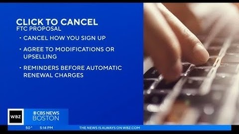 FTC wants to make cancelling subscriptions easier