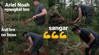 Ariel Noah Liburan di cabin💪😱😱😱,,pertama lihat Ariel Noah nyangkol dihutan,ngapain ya?