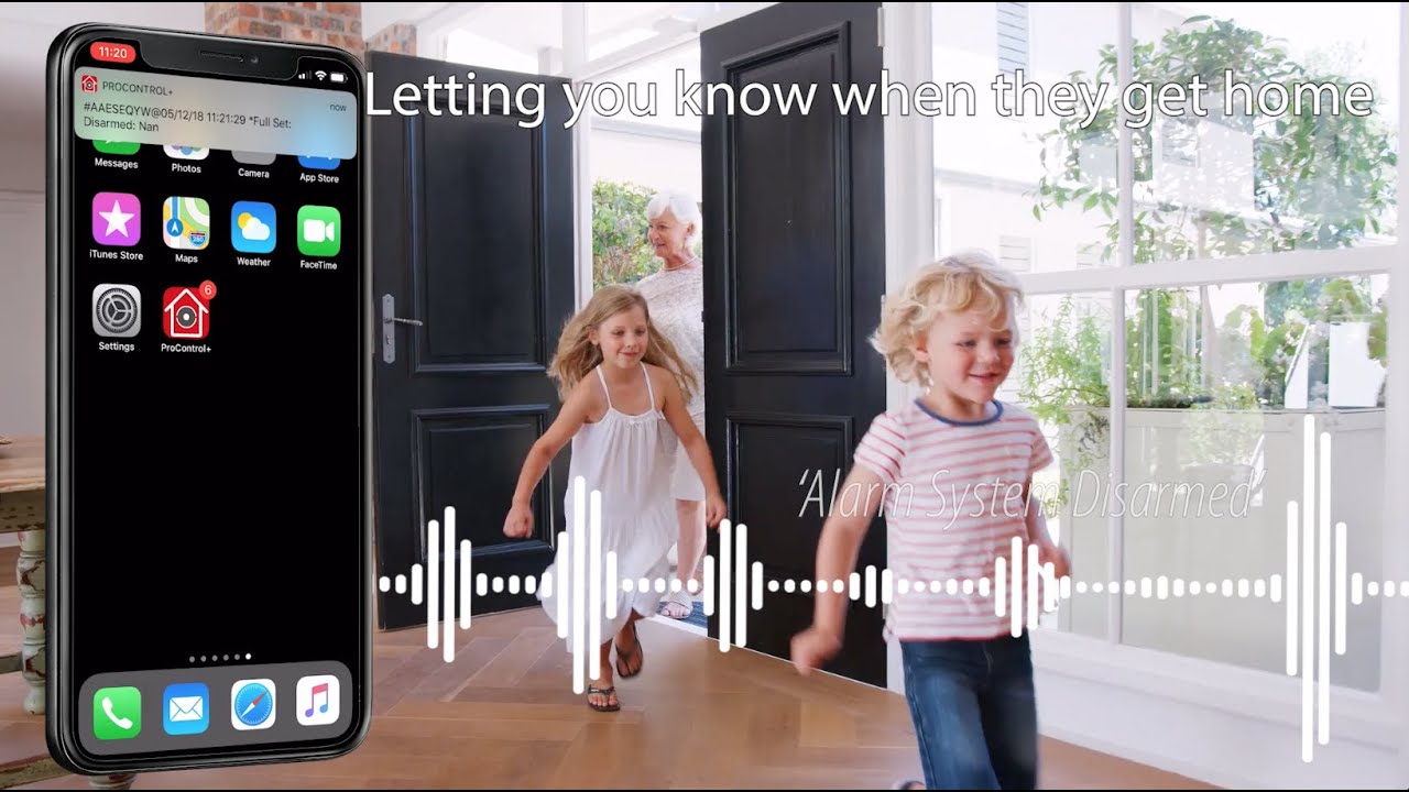 ProControl+: Letting you know when they get home - YouTube