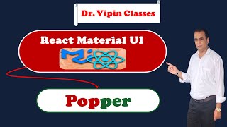 48. React Material UI Popper | Popover vs Popper | Dr Vipin Classes
